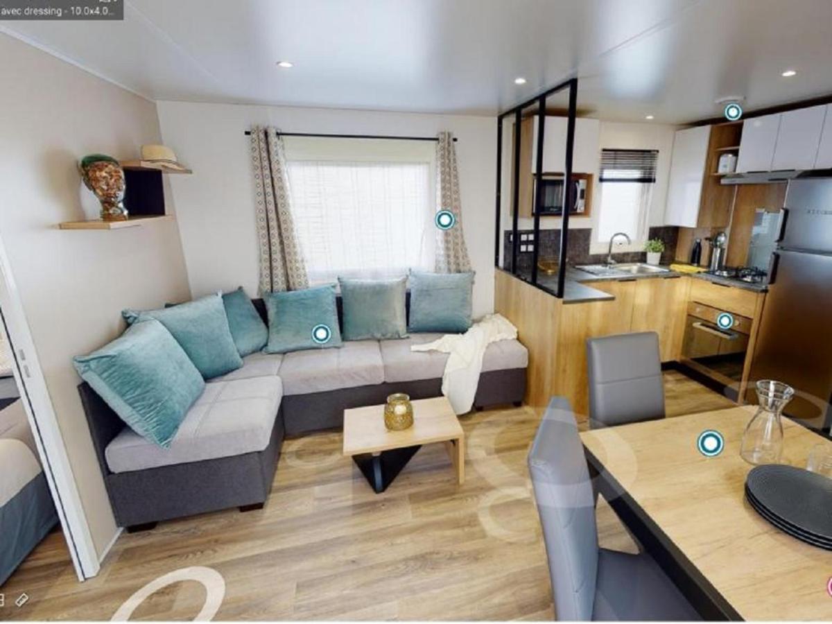Escape Mobilhome Aux Dunes De Contis Saint-Julien-en-Born Exterior photo